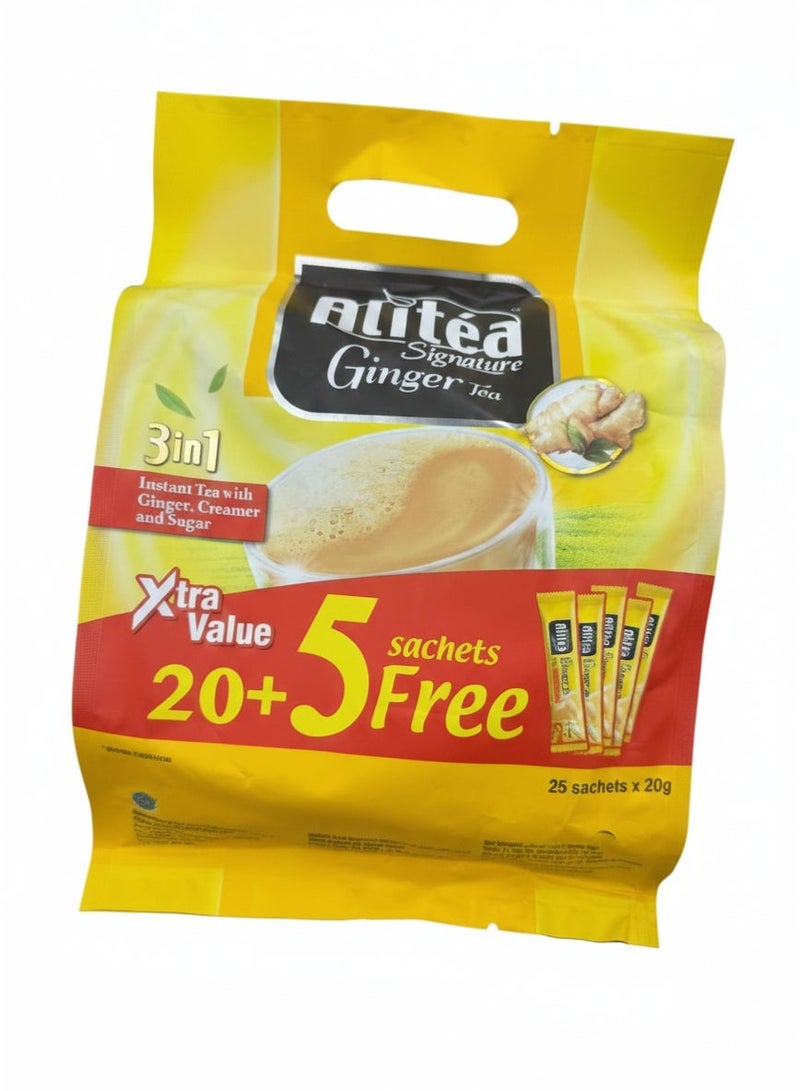 Alitea Power Root Alitéa Signature Ginger Tea Pouch 20G 25 Sticks - Image 1